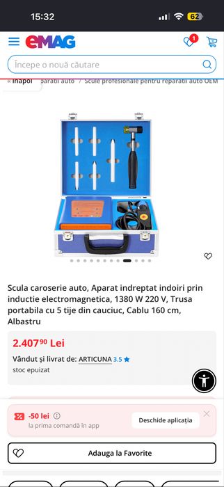 Scula caroserie auto