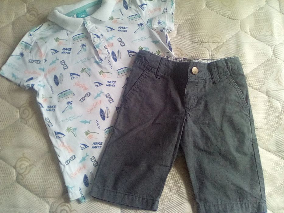 Детски якета, боти, ризка и къси панталони