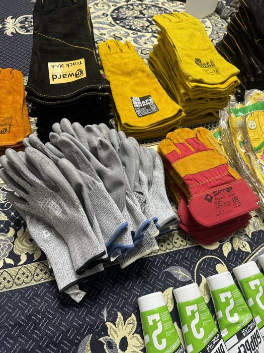 Перчатки новый сварочные қолғап астана