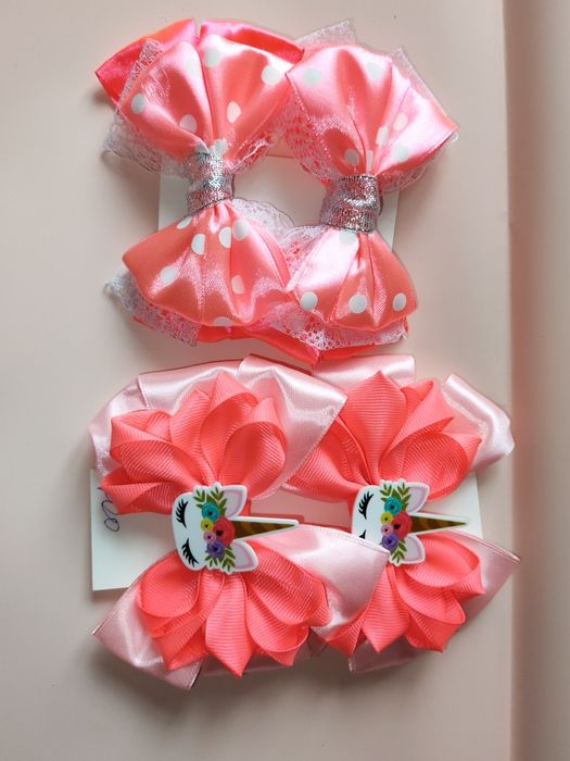 Аксессуары для волос ручной работы.