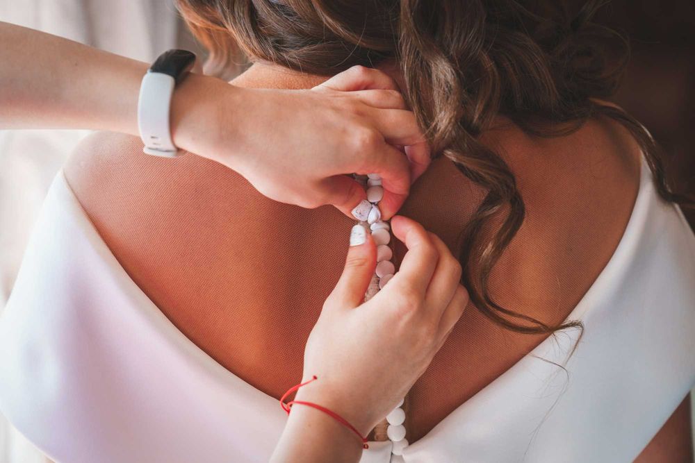 Сватбена булчинска рокля София Борисова Романтика Нова Колекция