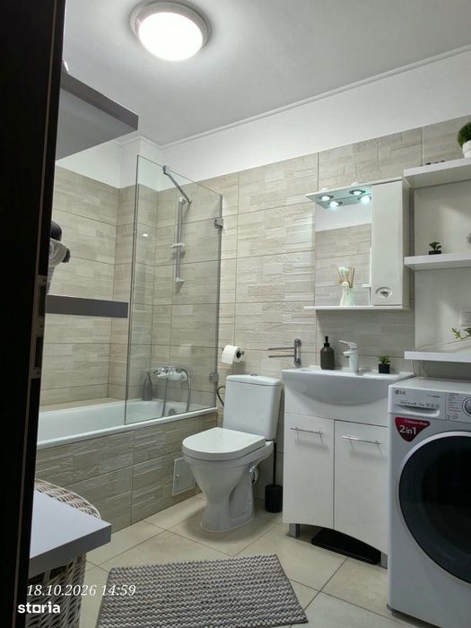 Apartament 2 camere, 50 mp utili, mobilat - Giroc