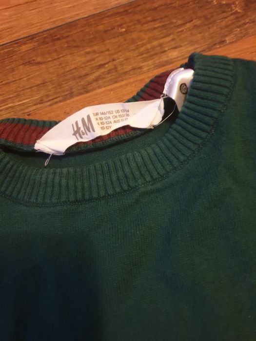 Pulover baieti, marca H&M, nou, fara eticheta, marime 10-12 ani