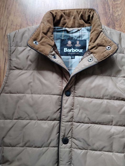 Barbour Mens Farnham Quilted Gilet - страхотен мъжки елек  р-р S