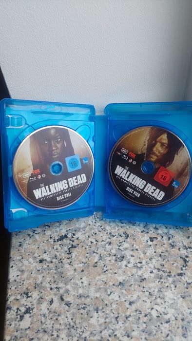 The walking dead Blu Ray Disc  ,  walking dead film