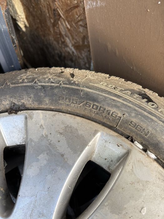 Vand jante R16 cu anvelope de iarna audi , vw , skoda seat