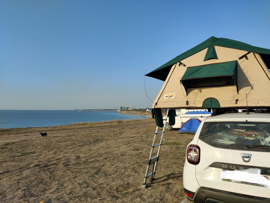 Cort Plafon Auto Wild Spirit Clasic 125x220 (2 Persoane) + Anexă – Stare Ca Nou!