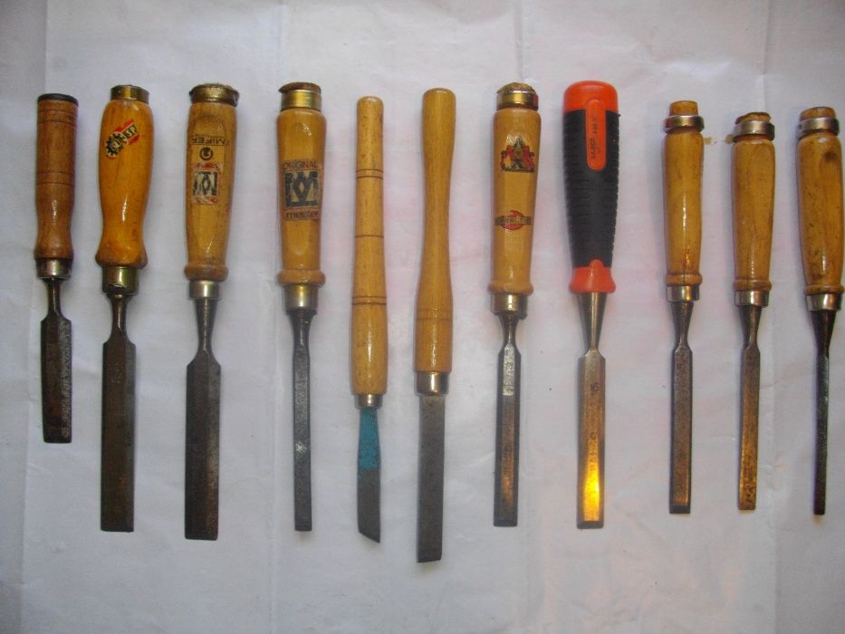 Старо Качество-6-20мм-Длето Дърводелско-Немско-Холандско-Чешко-Различн