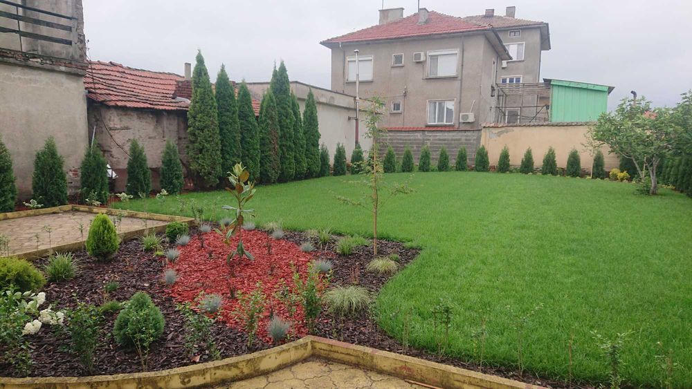 Цялостно изграждане на градини,Тревен чим,Нап. системи,Профи Поддръжка