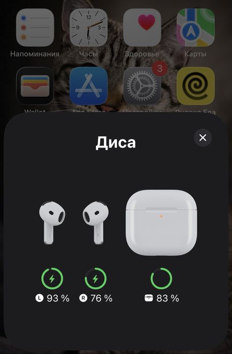 Наушники Airpods 4