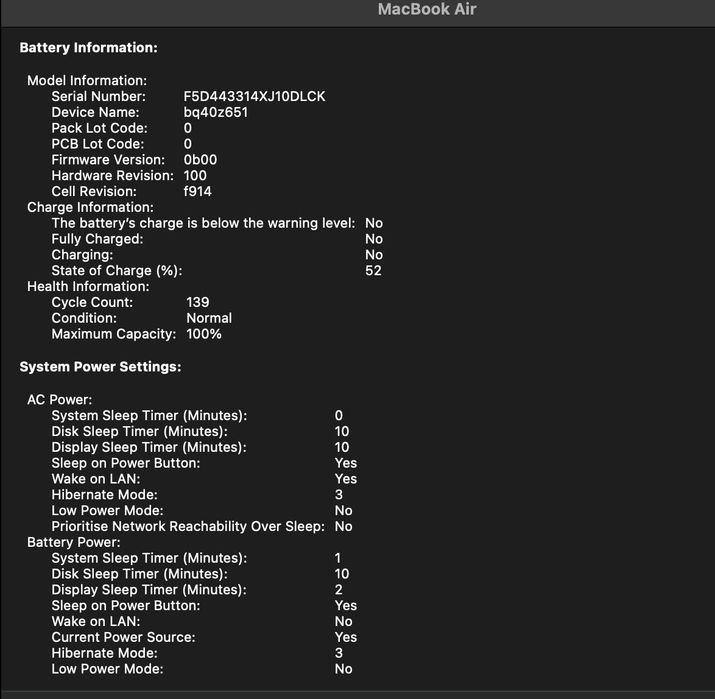 MacBook Air M2 – 16GB RAM / 256GB SSD (Перфектно състояние)