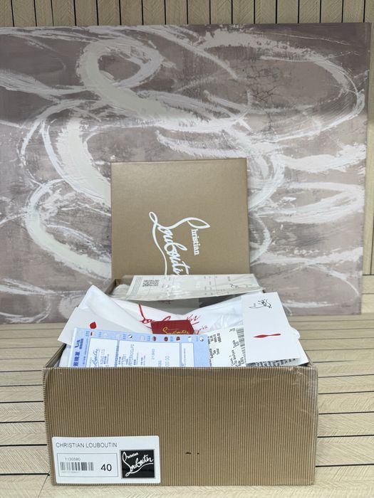 Christian Louboutin High Phyton Beige