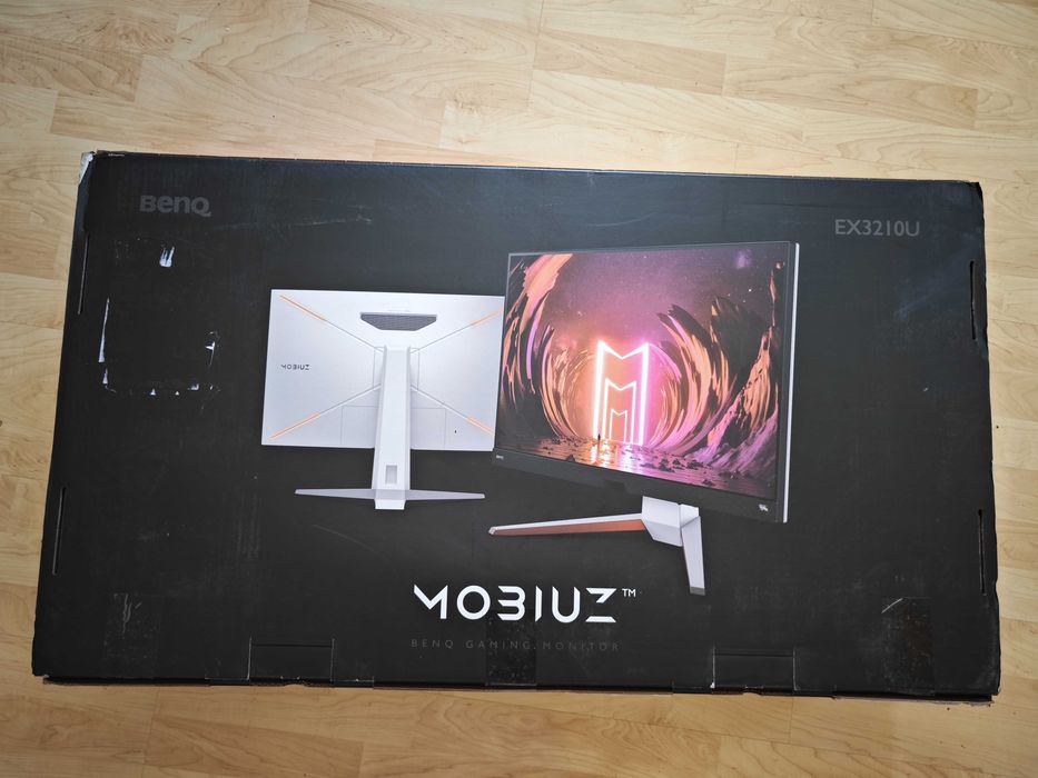 НОВ Монитор BenQ MOBIUZ EX3210U 32 Zoll 4K ULTRA HD LED Gaming Monitor