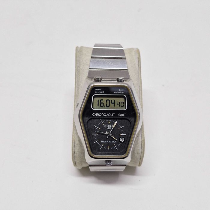 Liquid Money vinde - Ceas Heuer Chronosplit Manhattan GM vintage