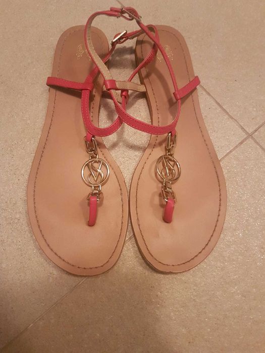Sandale piele Victoria Secret, made in SUA, 38, pret fix