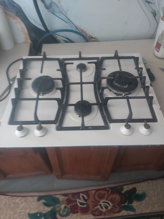 Газ плита, поверхность