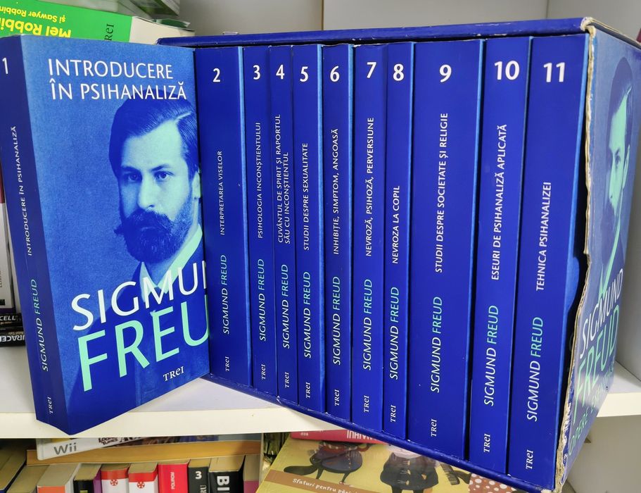 Sigmund Freud Opere Esențiale, pachet complet 11 volume