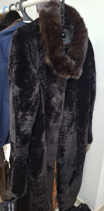 Шуба натуральная,мутон