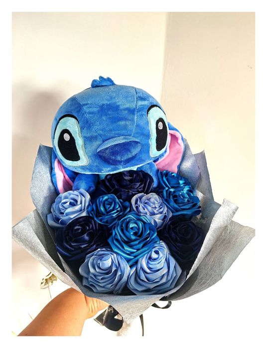 Букети от вечни сатенени рози