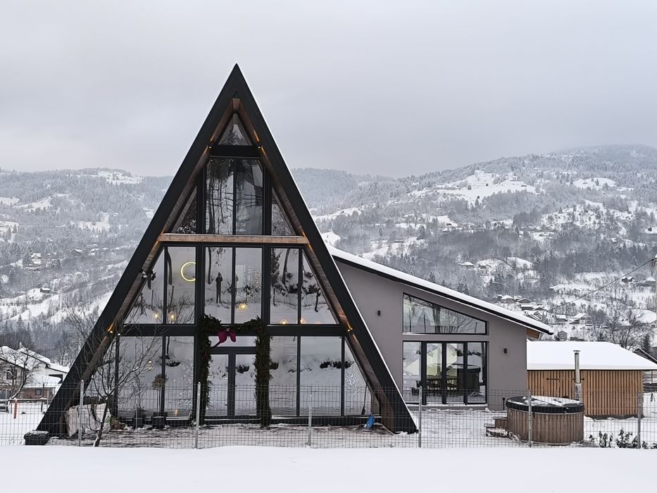 Cabana Chalet Rafenstein de inchiriat - ciubăr privat inclus în preț