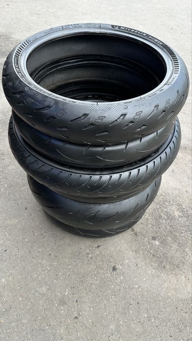 Metzeler 110/90-19 мото шина хорошее состояние