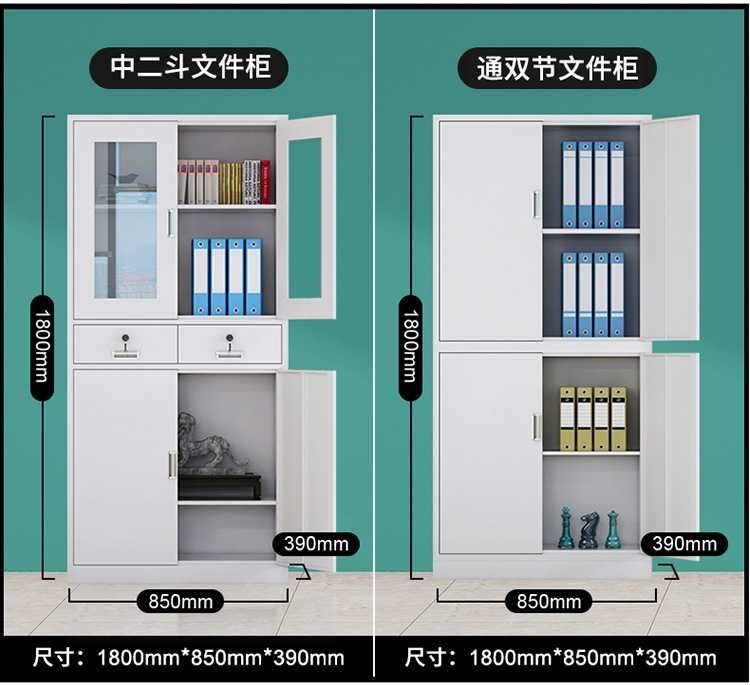 Книжный шкаф / шкаф для документов / пылезащитный универсальный шкаф