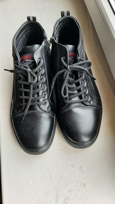 Мужские ботинки кожа