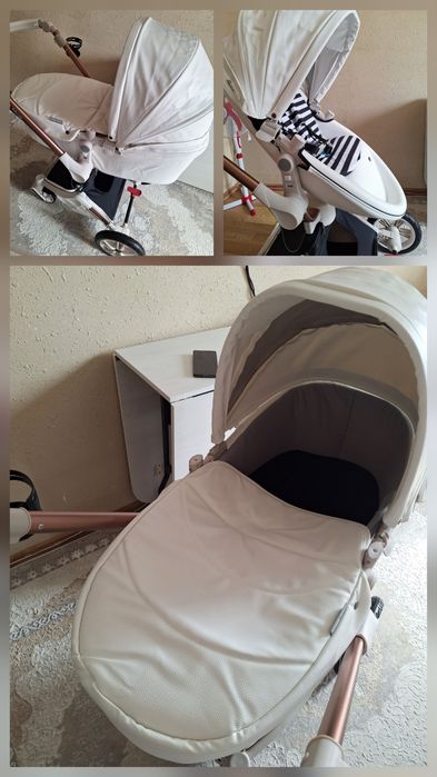 Продаётся коляска хот мом, 2 в 1, в белом цвете