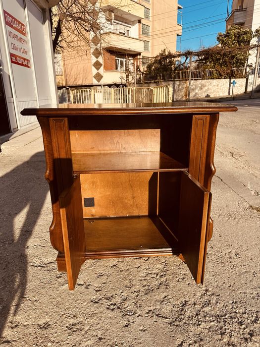 Италиански дизайнерски TV шкаф – масив, интарзия