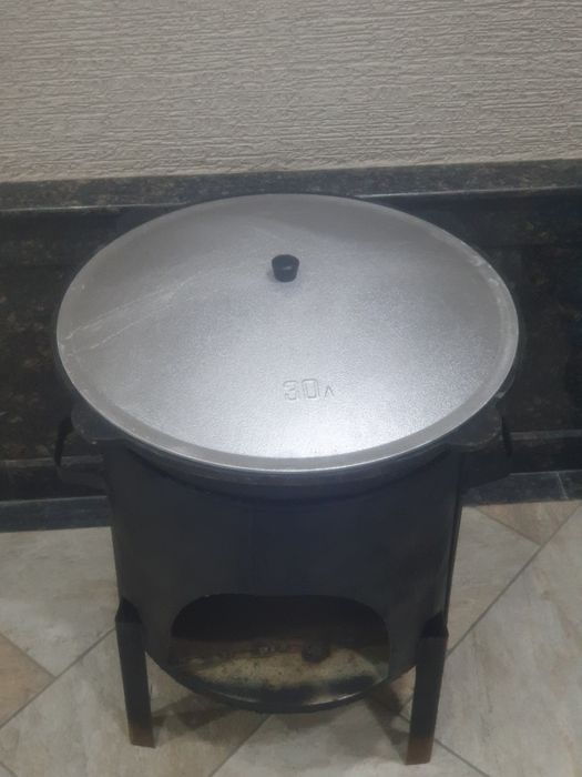 Qozon ochoq Chugun Duralumin