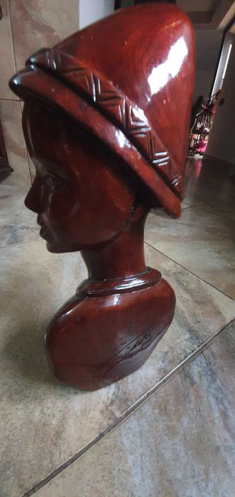 Sculptura lemn deosebita semnată ION SIDERI!