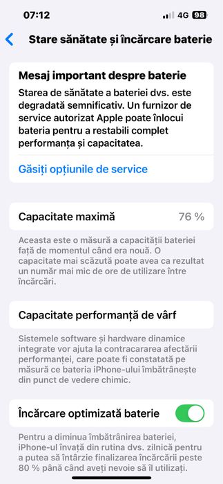 Iphone 13 in stare perfecta de functionare