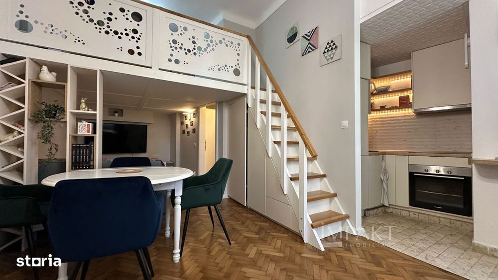Studio cu Mezanin | Cladire Istorica | Zona SORA - Ultracentral