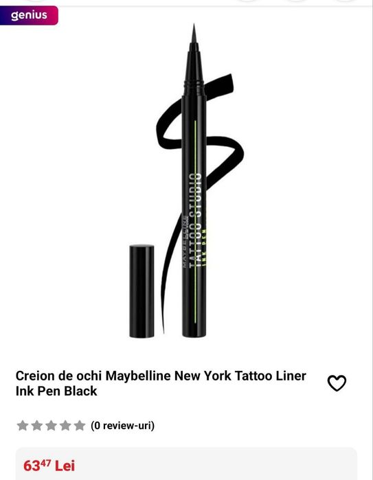 Tus pleoape Maybelline