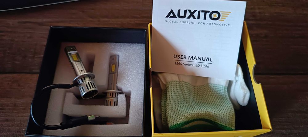 Авто LED крушки Auxito, цокъл H1