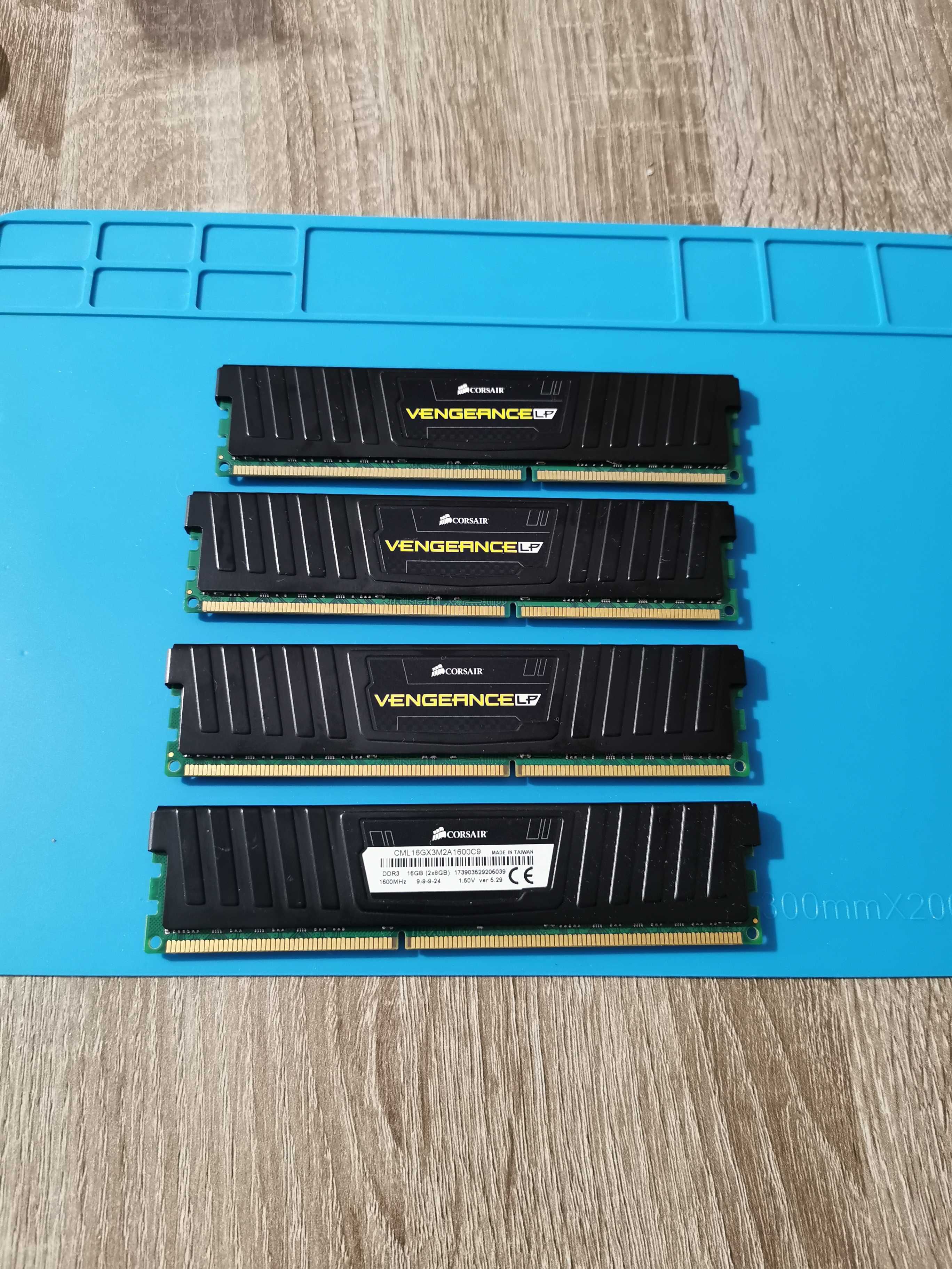 32GB DDR3 Corsair Vengeance LP CML16GX3M2A1600C9 Constanta • OLX.ro