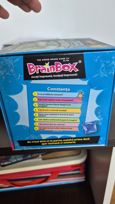 Joc brain box descopera Romania