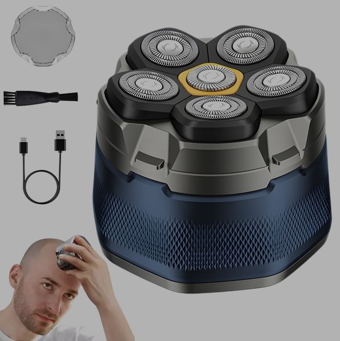 самобръсначка за глава брада 6D