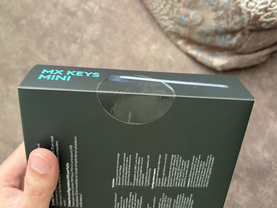 Клавиатура Logitech MX Keys Mini Graphite