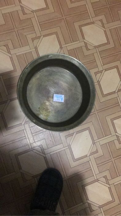 Медный таз для варенья