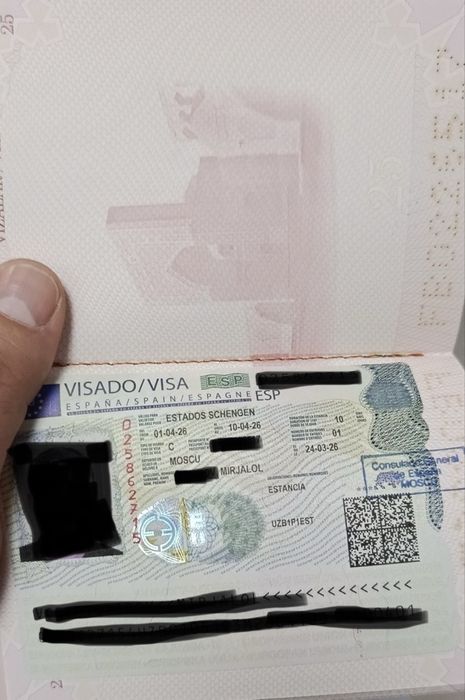 Виза в Испанию (шенген)