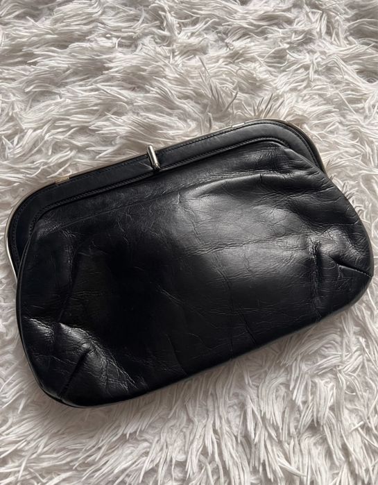 Винтажный клатч Италия кожа