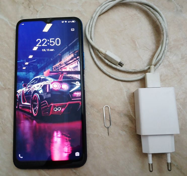 Vivo Y20 4/64GB Синий. Android 12