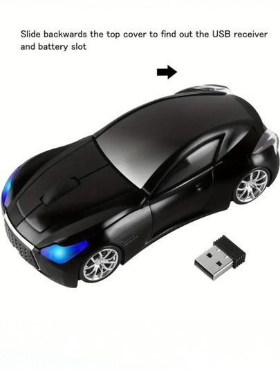 Беспроводные мышки в виде машинок