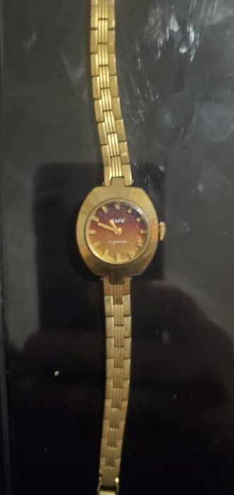 Позолоченные часы СССР AU