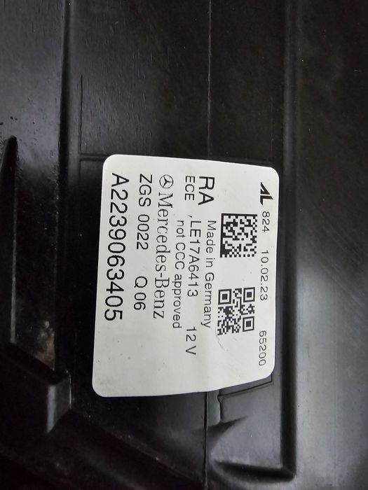 Far dreapta digital light Mercedes S Class W223 cod A2239063405