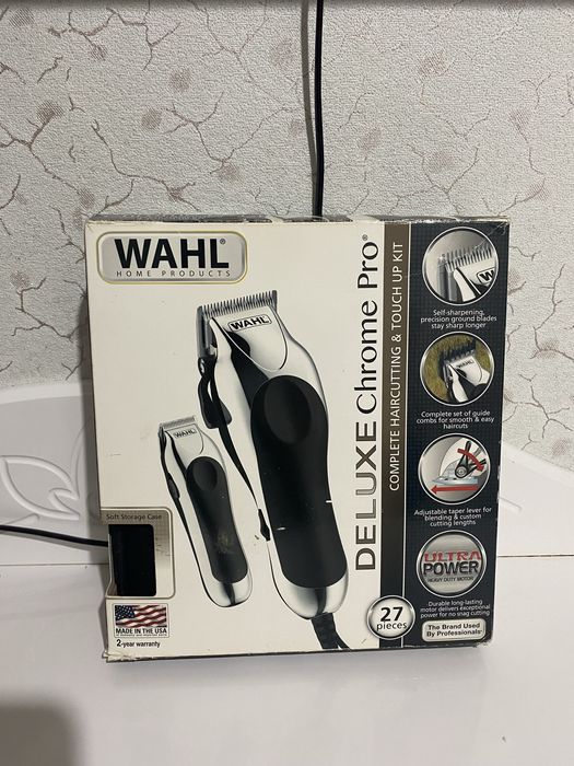 Машинка для стрижки Wahl Deluxe Chrome Pro