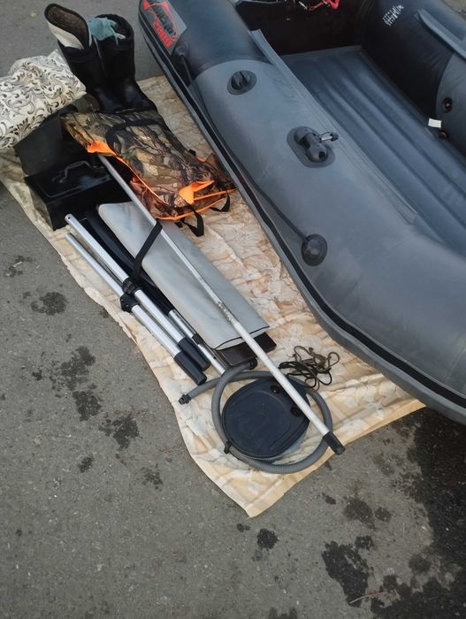 Лодка нднд с мотором