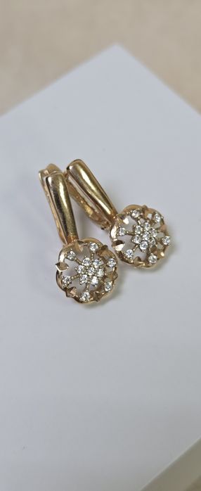 Серьги золотые за грамм 43000
