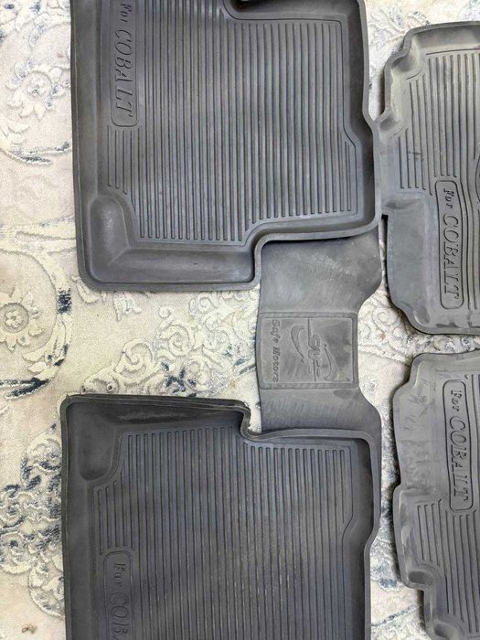 Корейские резиновые полики в кобальт